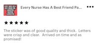 every nurse has a best friend