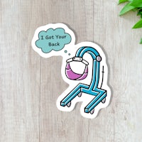 i get your back sticker