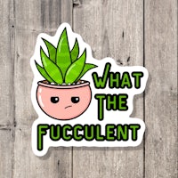 what the fuckent sticker