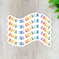 burn the rolls sticker
