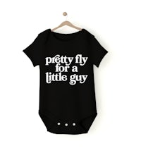 pretty fly for a little guy baby bodysuit