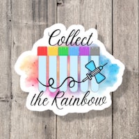 collect the rainbow logo