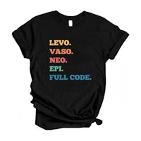 levo vaso epi full code t-shirt
