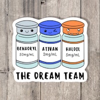 the dream team sticker