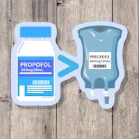 a bottle of propex and a bottle of blood