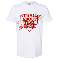 it's all about that base t-shirt