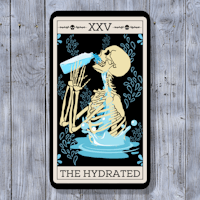 the hydrated tarot card