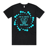 not all athletes wear shoes t-shirt