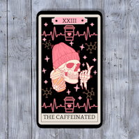 the caffeinated tarot card