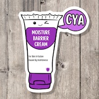 a tube of face cream with the words remedy and cya